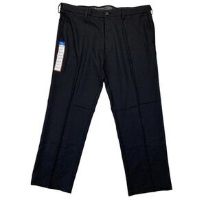 Haggar Cool 18 Pro Straight Fit Flat Front Pants Size 40*29
